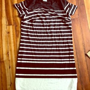 ❤️ comfy striped T-shirt dress